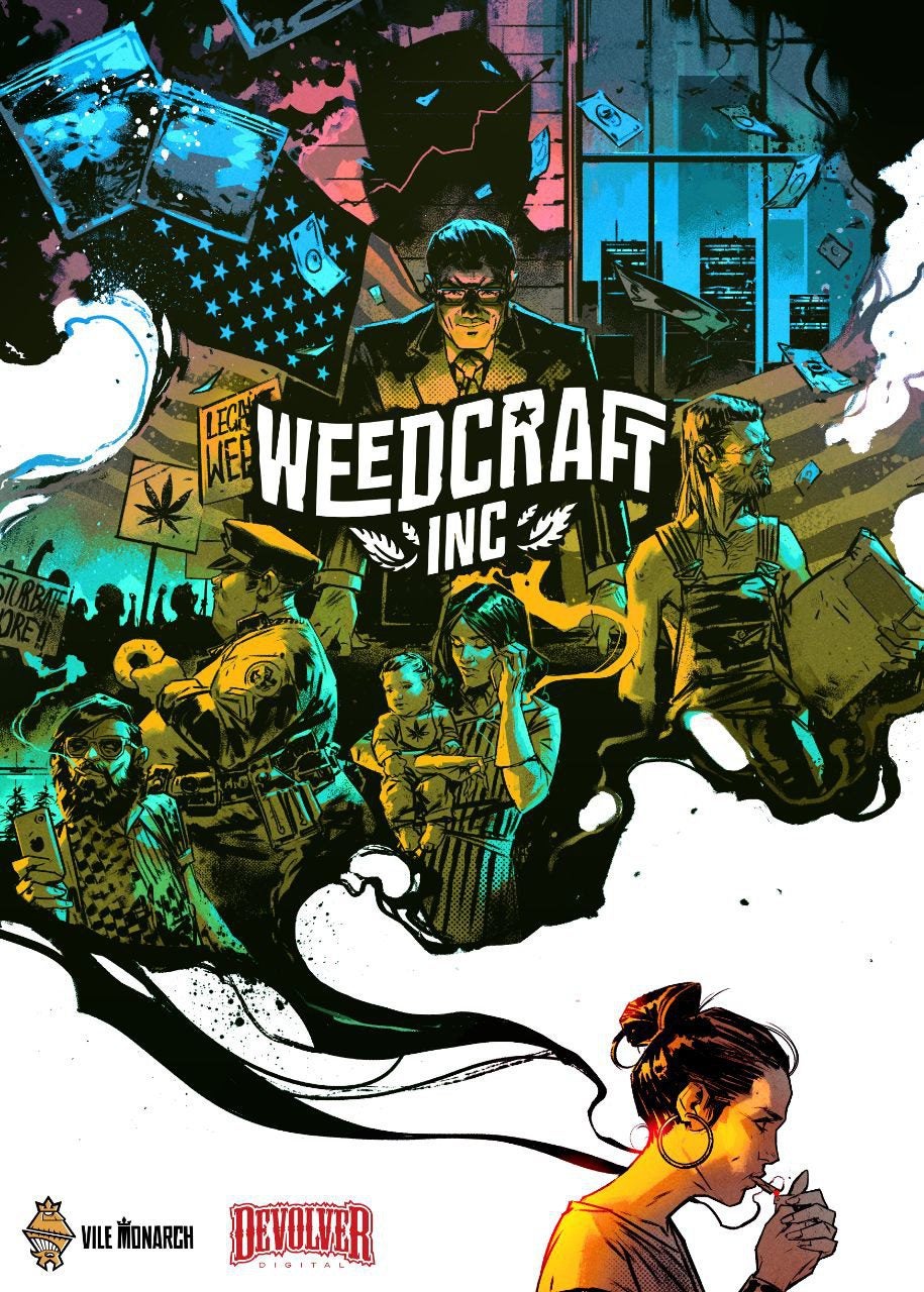 De Pobre a Magnate Verde: Conocé Weedcraft Inc, el Videojuego de Gestión y Finanzas Cannábicas